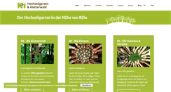Desktop Screenshot of hochseilgarten-k1.de